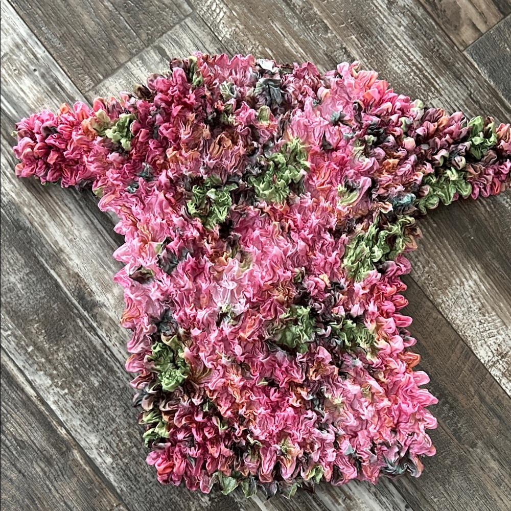 Multicolor Textured Women's Top